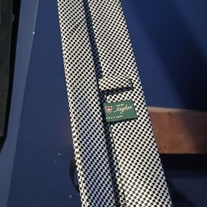 David Taylor checkered tie